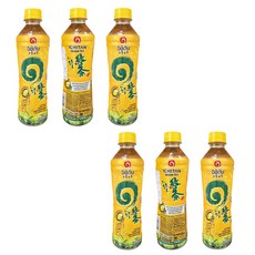 태국음료 이치탄 그린티 허니레몬 420ml 녹차음료 ICHITAN GREEN TEA HONEYLEMON, 6개