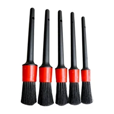 호환 1/5pcs 차량 청소 브러시 ​​키트 차량 인테리어 자세히 브러시 세트 차량 세부 브러쉬 휠 림 브러시, 1개