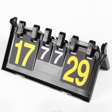 拉杜納記分牌記分牌, 黑色