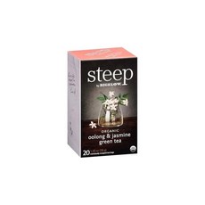 Bigelow 17715 Steep Tea 민들레 & 복숭아 33.5g(1.12온스) 티백 박스 20개, 33.5g