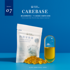 可本生醫 CAREBASE 西班牙魚油 Omega-3 90% rTG型態, 1個, 30顆