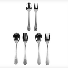 아동 스픈 포크 2P 아기수저, 모던(민자)