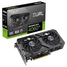 에이수스 ASUS DUAL 지포스 RTX 4060 Ti O8G EVO OC D6 8GB, DUAL-RTX4060TI-O8G-EVO