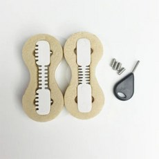 서핑 보드 더블 탭 핀 플러그 상자 흰색 퓨전, 2. 9degree with fin key