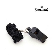 [스팔딩] SPALDING 휘슬8330CN 플라스틱 휘슬 호루라기, 8330CN + 검정, 1개