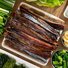 [산지직송] 포항 구룡포 햇 과메기 꽁치 완벽 해초 야채세트 완전손질 반손질, 5미 야채세트, 1개, 10쪽(5미) 야채 해초 세트