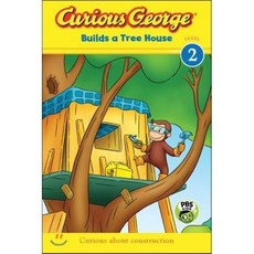 Curious George Builds a Tree House Paperback, Houghton Mifflin