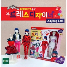 韓國 WeDream 小小設計師系列 法國瓢蟲少女LadyBug 手作 人偶 DIY 美術, Red, 1個