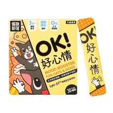 艾爾發寵物 LitoMon 怪獸部落 OK!寵物保健 益生菌 軟骨素 蔓越莓 葉黃素 元氣鐵 1.5gx30包/盒, 1個