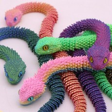 3D입체방울뱀 30cm 랜덤배송, 1세트