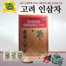뿌리방 고려인삼차 부모님 명절 인삼 음료 인삼 차 선물 세트 100포, 3g, 1개입, 1세트