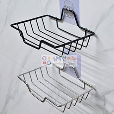 심박한찌누 다용도 부착식 받침대 스테인레스부착식받침대, 실버, 1개