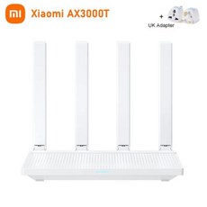 샤오미 라우터 AX3000T 2.4G 5G 메쉬 기술, 03 add UK adapter, 1개