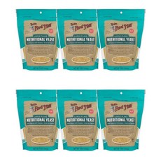 밥스레드밀 대형 플레이크 효모 142g, 6개