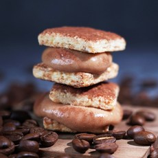 提拉米蘇糖心酥禮盒裝，獨立包裝下午茶點心，辦公室伴手禮，追劇零食野餐露營必備, 1個, 12顆 (200g)