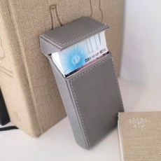 여자 여성 가죽 에쎄 슬림 얇은 빈티지 담배 케이스