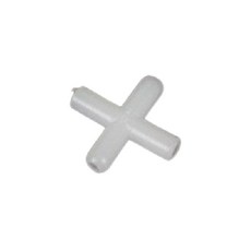 氣管分接器 水族氣管三通 四通 氣管頭彎頭 連接頭 氣管氣泵連接頭 小號止流閥, 1個, 4mm 小四通