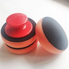 차량용 스펀지 스폰지 세차 청소 광택, 손잡이 1개+스펀지 3개, 1개