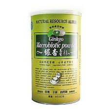 綠源寶銀杏養生粉450g，優質健康飲品，無添加人工色素，全家大小都適合的營養補充品, 1個