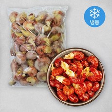 홍홍 중국식품 홍팡팡 마라룽샤 룽샤웨이 민물가재 가재꼬리 자숙가재 해산물, 500g, 1개
