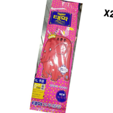 FK 고무장갑 뉴특대 고무장갑 오른손2개 태화 X2, 상세페이지 참조, 2개