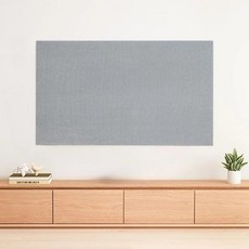 곡선 스크린용 탄성 먼지 커버 미니멀리스트 솔리드 컬러 보호기 벽테이블 마운트, 01 라이트 그린, 01 for 70-79 inch TV, 1개