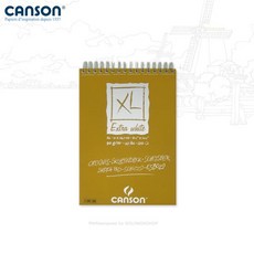Canson 캔손 XL 엑스트라 화이트 크로키북 90g 29.7x21 120매입 스프링/A4스케치북, CA787-500, 상세설명 참조, CA787-500
