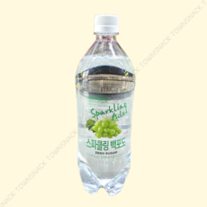 노브랜드 ZERO SUGAR 스파클링 에이드 백포도 1리터, 1L, 3개