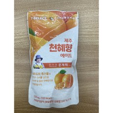 제주 천혜향 에이드 파우치 음료 230ml x 10개, 20개