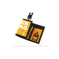 라바 엘로우 벨크로 지갑