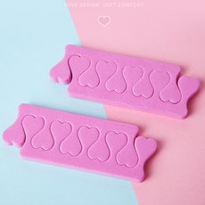 토우세퍼레이터 발가락스폰지 1쌍, 1개