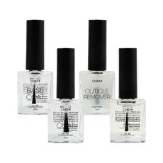 케미젤 네일 케어 라인 4종 세트 매니큐어 메니큐어 베이스코트 탑코트 큐티클, 케어 4종 세트, 1개