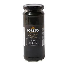 로레토 올리브 피티드 블랙, 330g, 1개