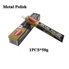 독일 오토솔 금속 연마 페이스트 50g/100g 스테인레스 스틸 골드 및 실버 시계 스크래치 수리 미러 페이스트 1, 50g 1pcs, 1개