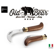 Antonini Old Bear Small Billhook 彎刀 核桃木柄折刀, 1個