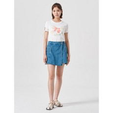 매장정품 에잇세컨즈 8SECONDS 데님 치마바지 스카이 블루 (324825LP8Q) 324825LP8Q 206145