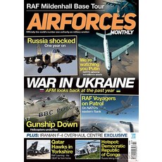 AirForces Monthly Uk 2023년3월호 (에어포스 최신 전투기 모델) - 당일발송