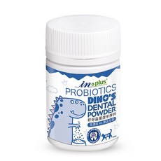 in-plus 好好益菌 貓咪專用 潔牙粉，含專利KT-11益生菌，幫助維持口腔健康，預防口臭和牙周問題, 30g, 1個, 雞肉