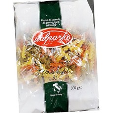 대봉식품 삼색 푸실리 500g 24개 파스타 쇼트파스타 샐러드재료