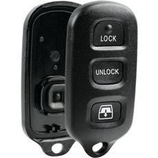 토요타 1999-2009 4러너 / 2001-2008 세쿼이아에 맞는 키포브 키리스 엔트리 리모컨 케이스 & 패드, 도요타 1999-2009 4러너/2001-2008 세쿼, 1개