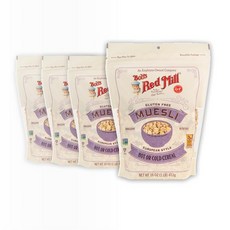 밥스 레드 밀 글루텐 프리 뮤즐리 16온스(4팩) - 프리 비 GMO 코셔, 453g