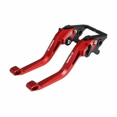 雅馬哈YZF R1 R3 R6 R15/M改裝離合煞車拉桿 可調拉桿 手煞車拉桿 二指省力拉桿 台灣出貨, 紅色