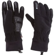 MILLET 男款防風手套 Tempest WDS Glo Ski Gloves 黑色保暖透氣