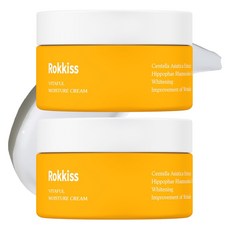록키스 비타풀 약산성 화이트닝 수분크림, 120g, 2개