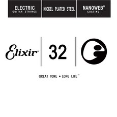 Elixir 80/20 브론즈 4번 낱선 032게이지, ., 1개, .