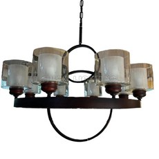 HUGO LIGHTING 復古典雅吊燈, 4燈