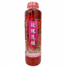 埔里鎮農會 玫瑰花釀, 1個, 【一瓶】玫瑰花釀800g