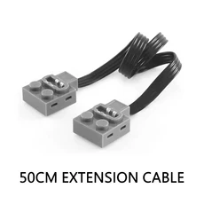 기술 모터 전원 부품 IR 속도 APP 제어 배터리 박스 서보 광 수신기 PF 자동차 빌딩 블록 벽돌, 01 50cm Extend Line