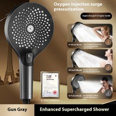 가압 샤워헤드 초강력 욕실 대형 물 배출구, 1. B, 1개