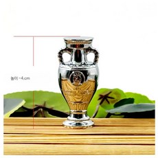 상패 축구 우승컵 트로피 체육대회 월드컵형 인테리어 장식 4cm 유럽 컵 트로피 - 합금, 1개